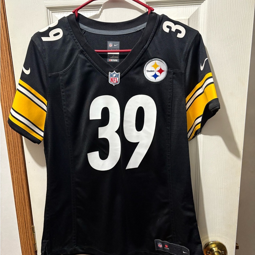 NFL On Field Women’s Steelers Black Jersey, Fitzpatrick #39